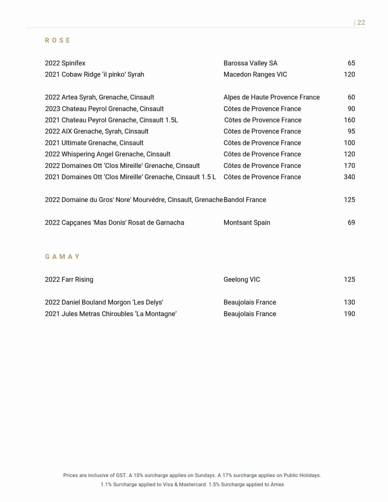 Rickys Wine List 022
