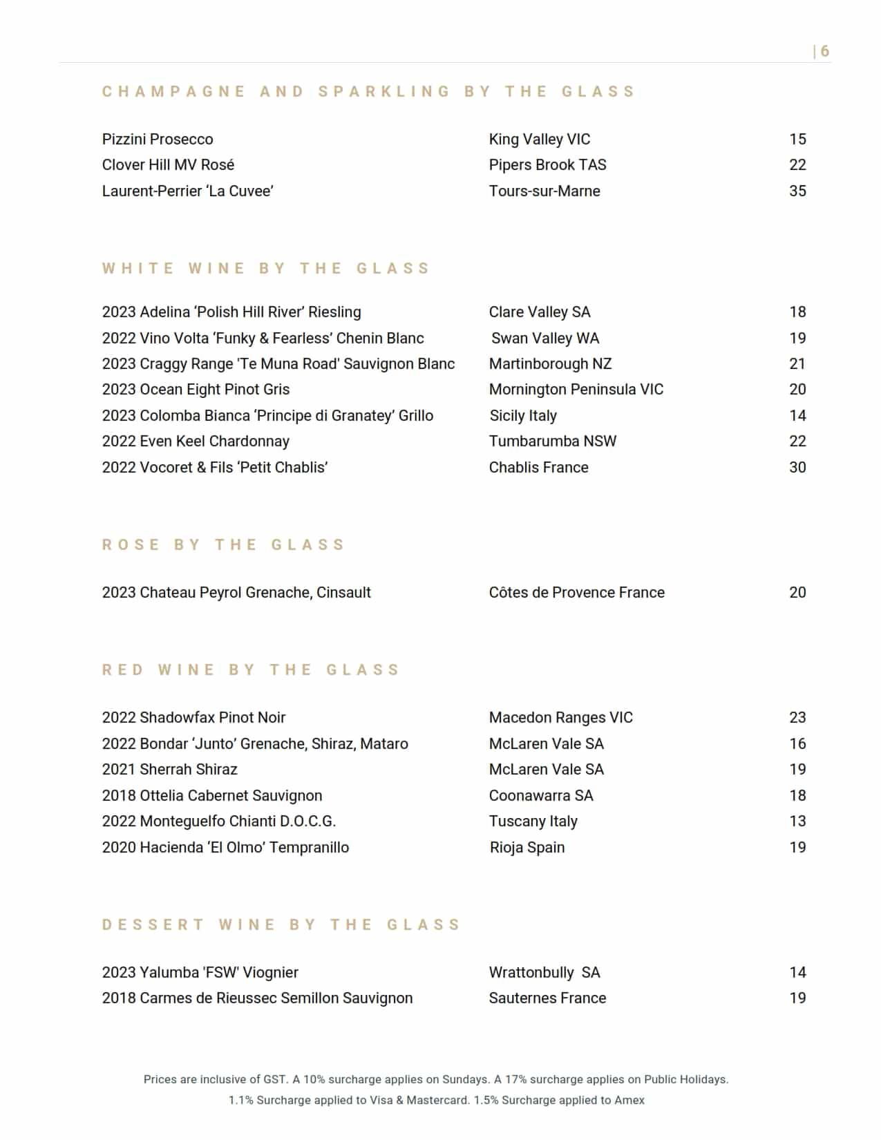 Rickys Wine List 006