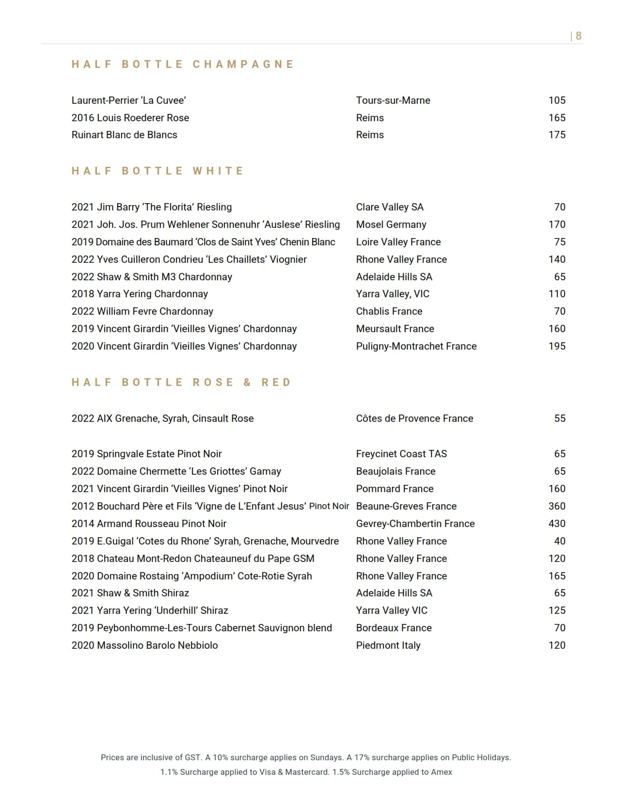 Rickys Wine List 008