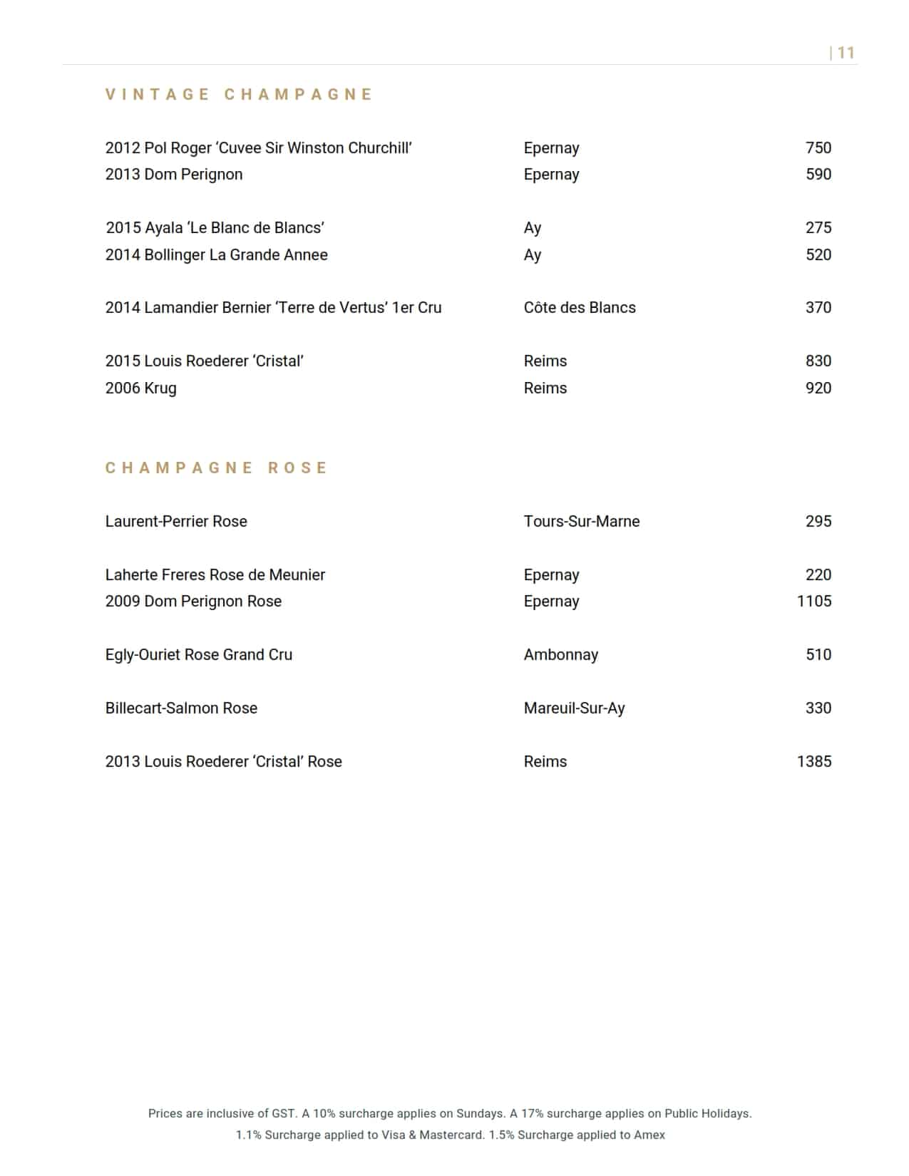 Rickys Wine List 011