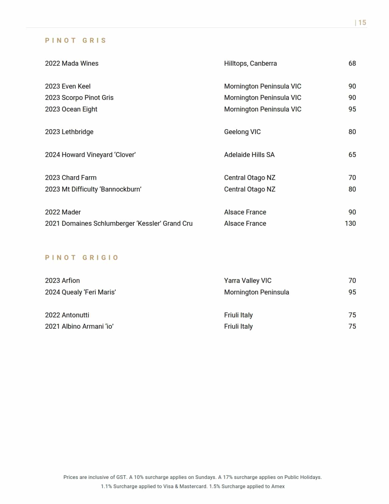 Rickys Wine List 015