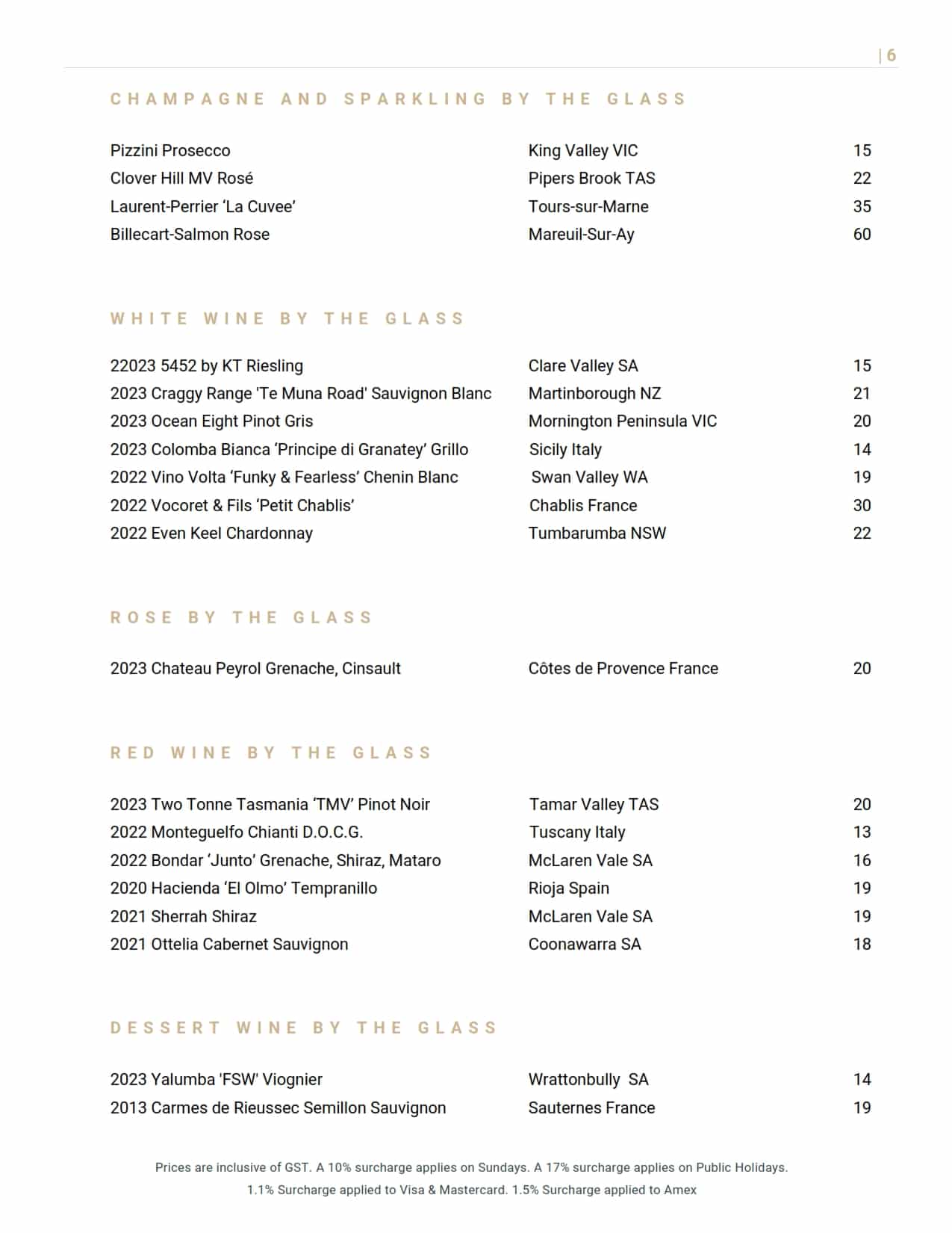 Rickys Wine List 006