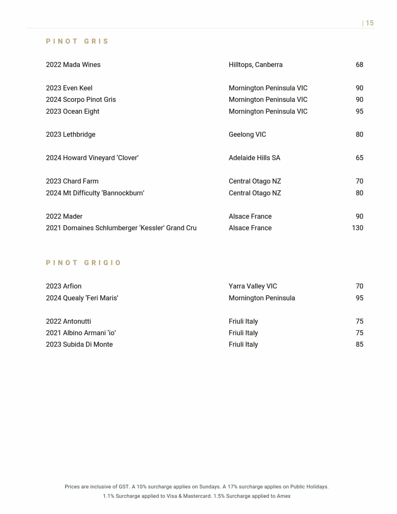 Rickys Wine List 015