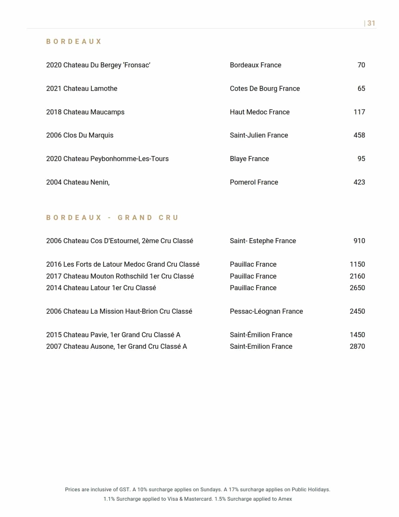 Rickys Wine List 031